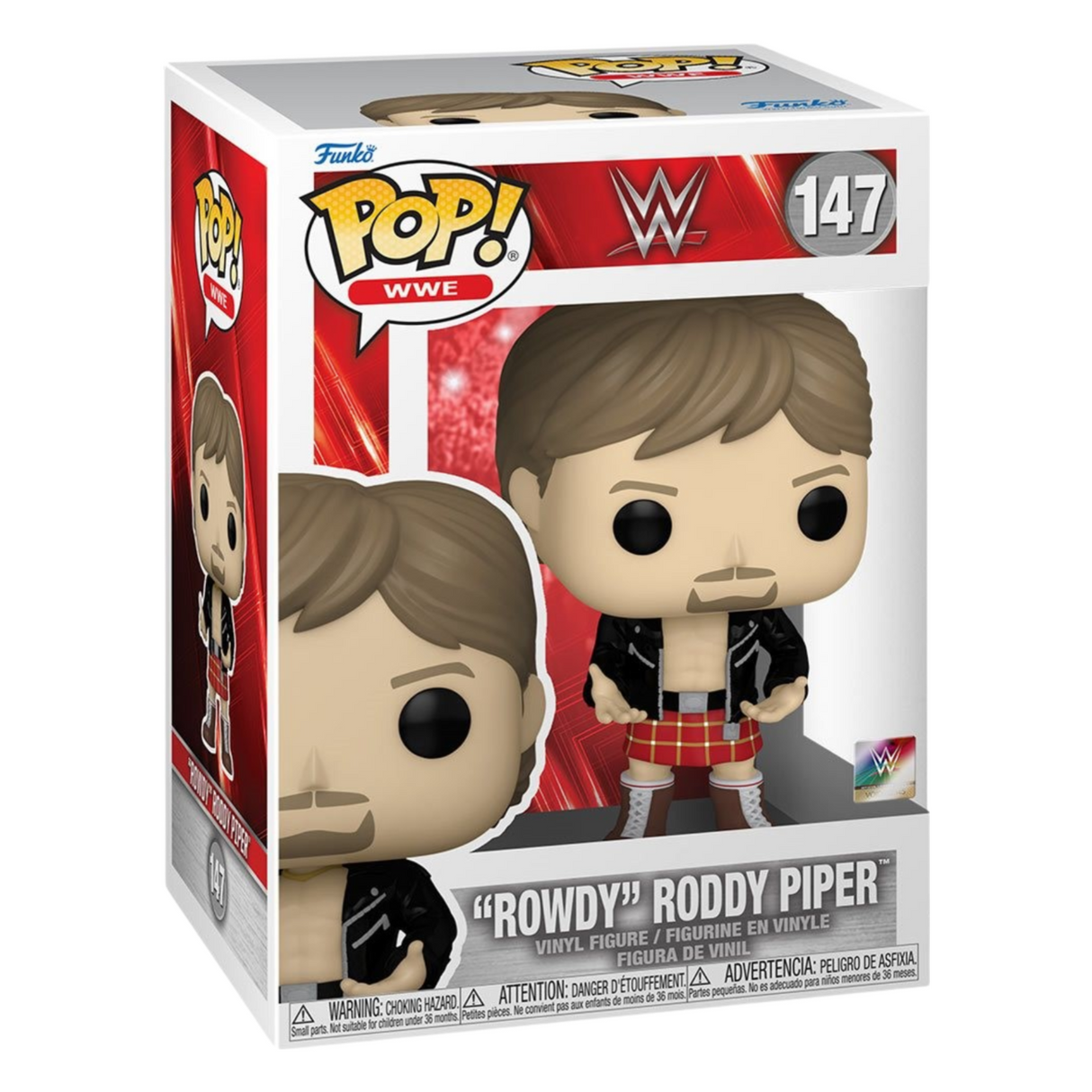 WWE: Rowdy Roddy Piper Funko Pop! WWE Vinyl Figure #147