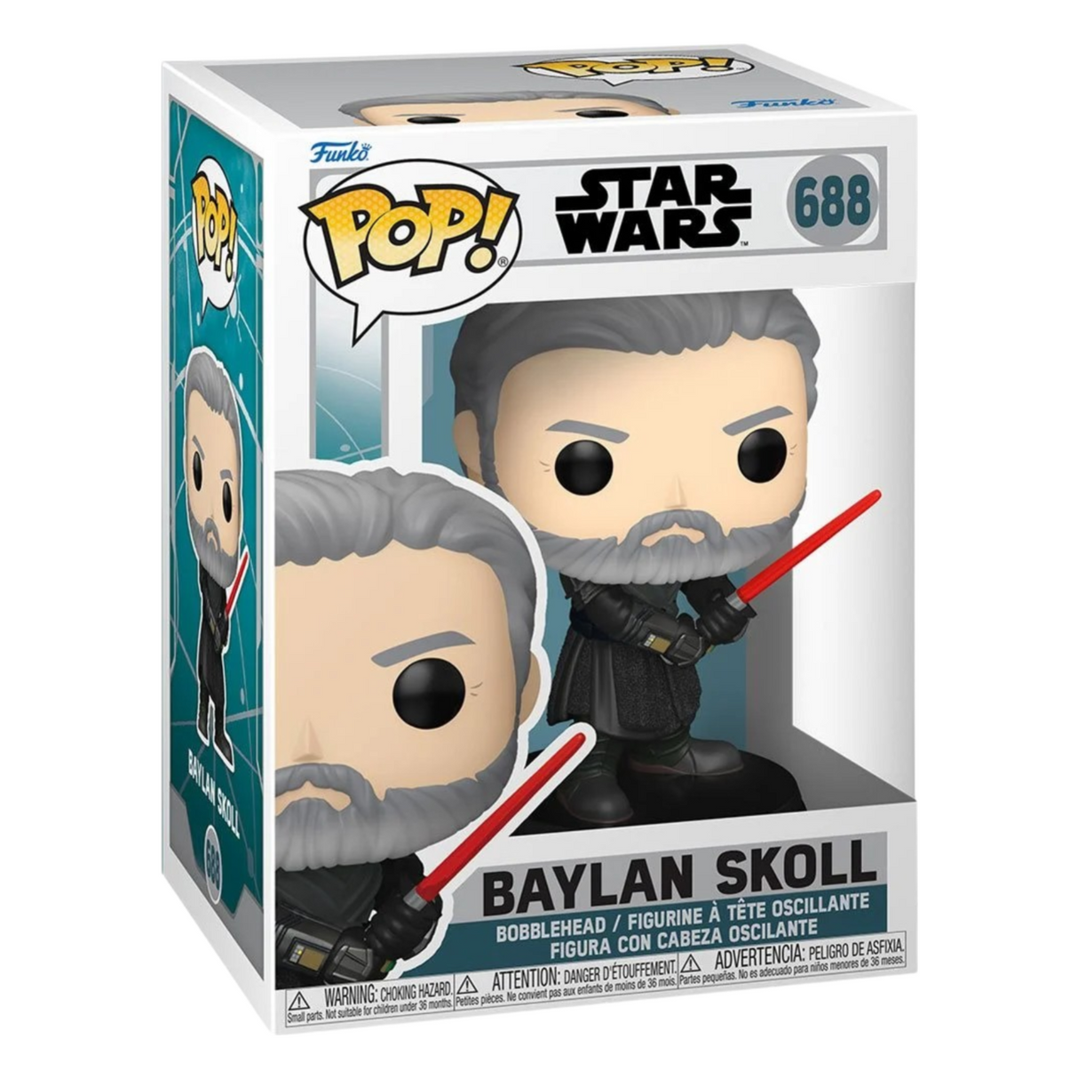 Star Wars: Ahsoka: Baylan Skoll Funko Pop! Vinyl Figure #688