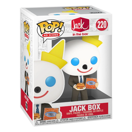 Jack in the Box: Jack Box ¡Funko Pop con chicos carnosos y cursi! Figura de vinilo #220