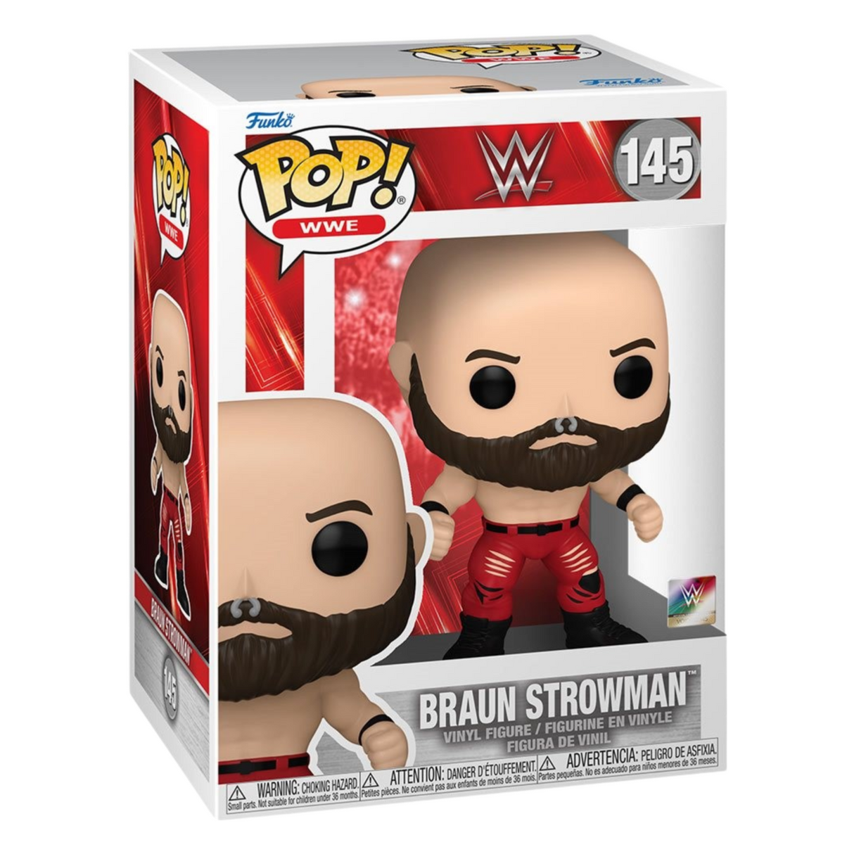 WWE: ¡Braun Strowman Funko Pop! Figura de vinilo WWE #145