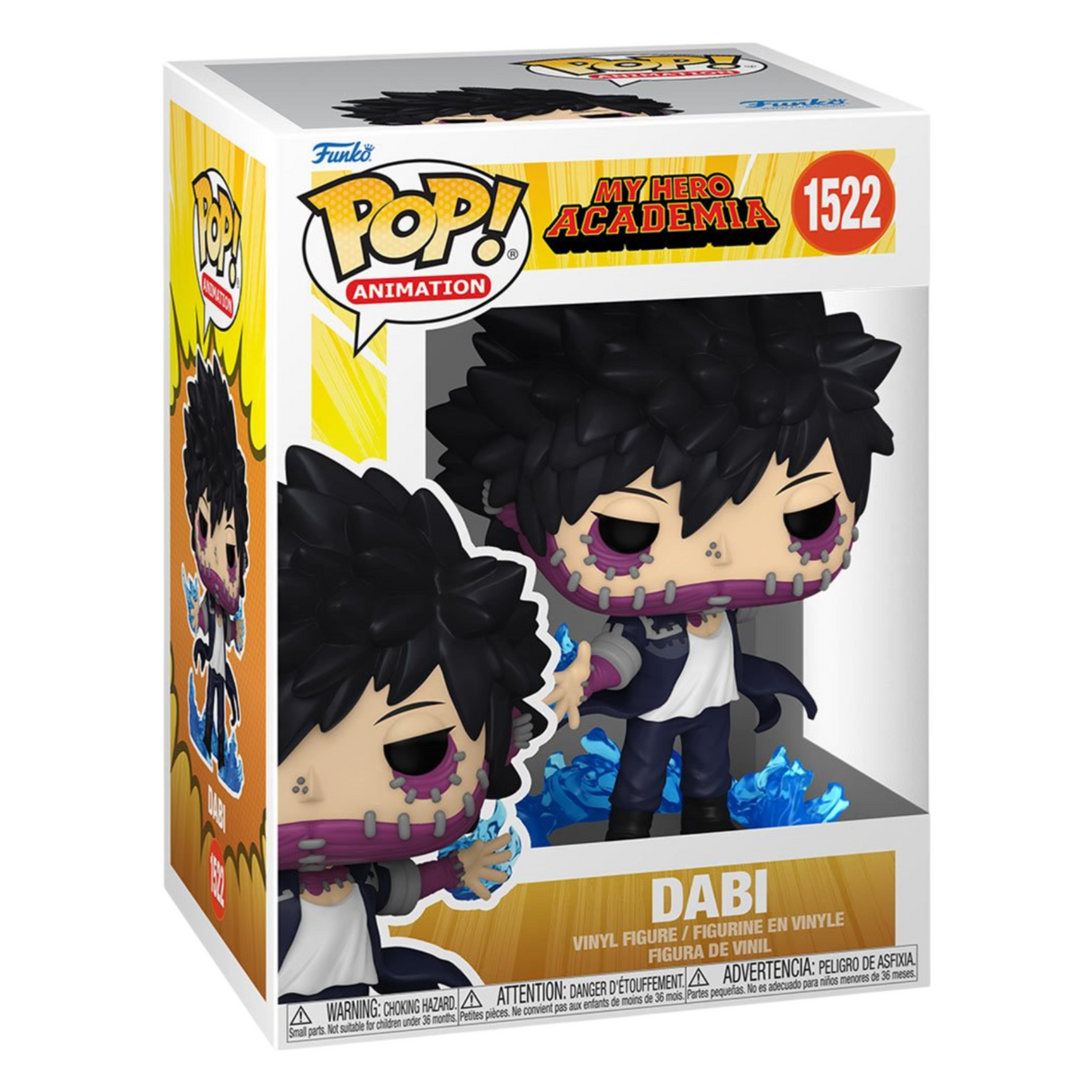 My Hero Academia: Dabi (Llamas) Funko Pop! Figura de vinilo n.° 1522