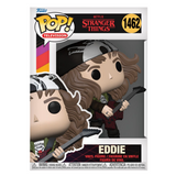 Stranger Things Temporada 4: Eddie con Guitarra Funko Pop! Figura de vinilo n.° 1462