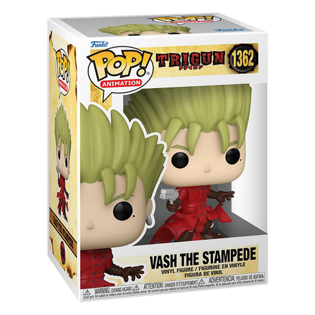 Trigun: Vash la Estampida Funko POP! Figura de vinilo n.° 1362, común