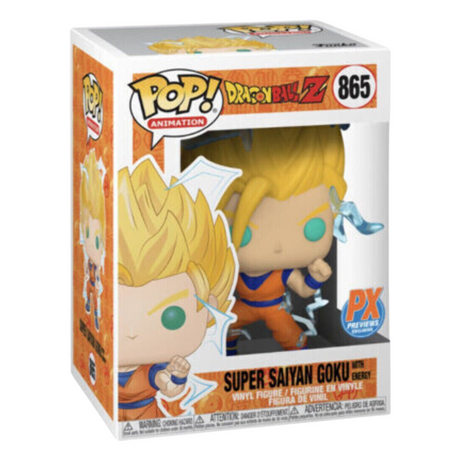 Dragon Ball Z: Super Saiyajin 2 Goku Funko Pop! Figura de vinilo n.º 865, avances exclusivos de PX