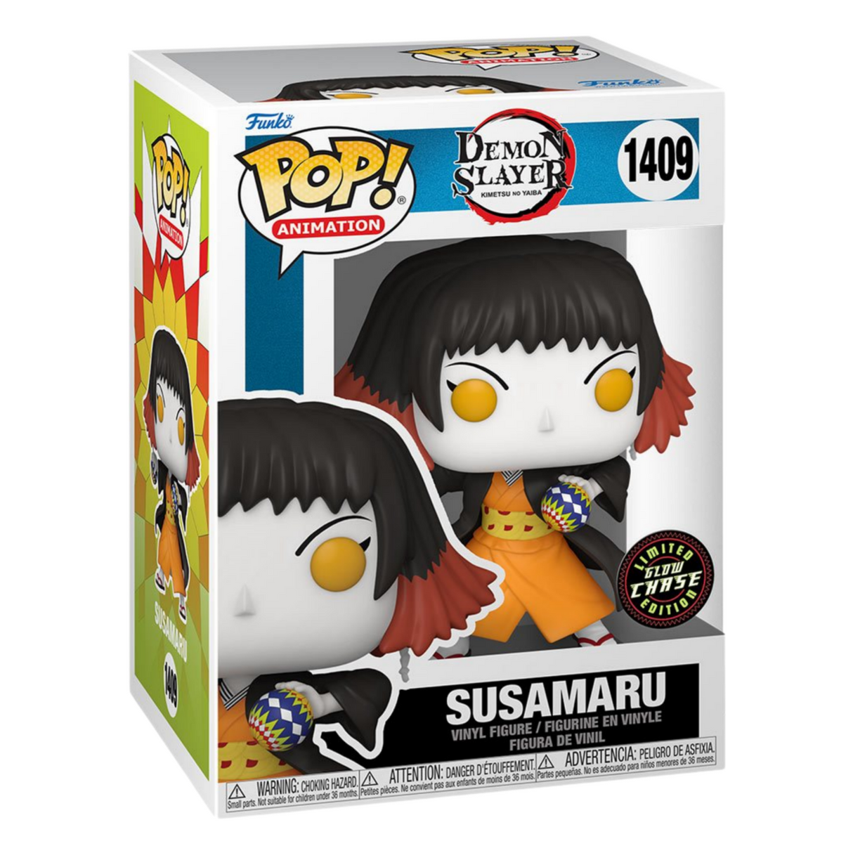 Demon Slayer: Susamaru Funko Pop! Vinyl Figure #1409, Chase Bundle