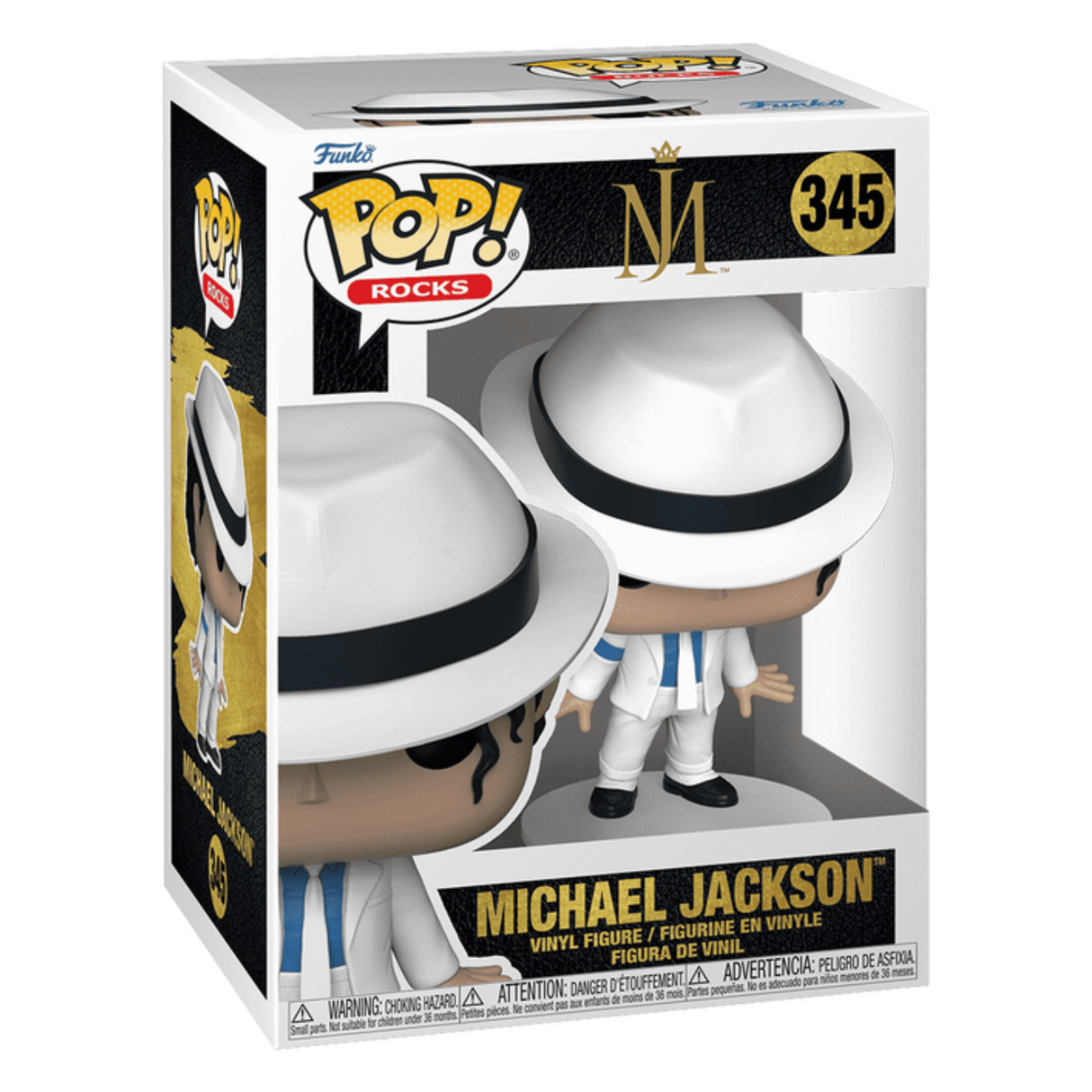 MJ: Michael Jackson Smooth Criminal Funko POP! Figura de vinilo de rocas #345