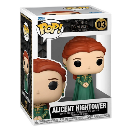 Juego de Tronos: La Casa del Dragón: Día del Dragón: Alicent Hightower Funko Pop! Figura de vinilo #03