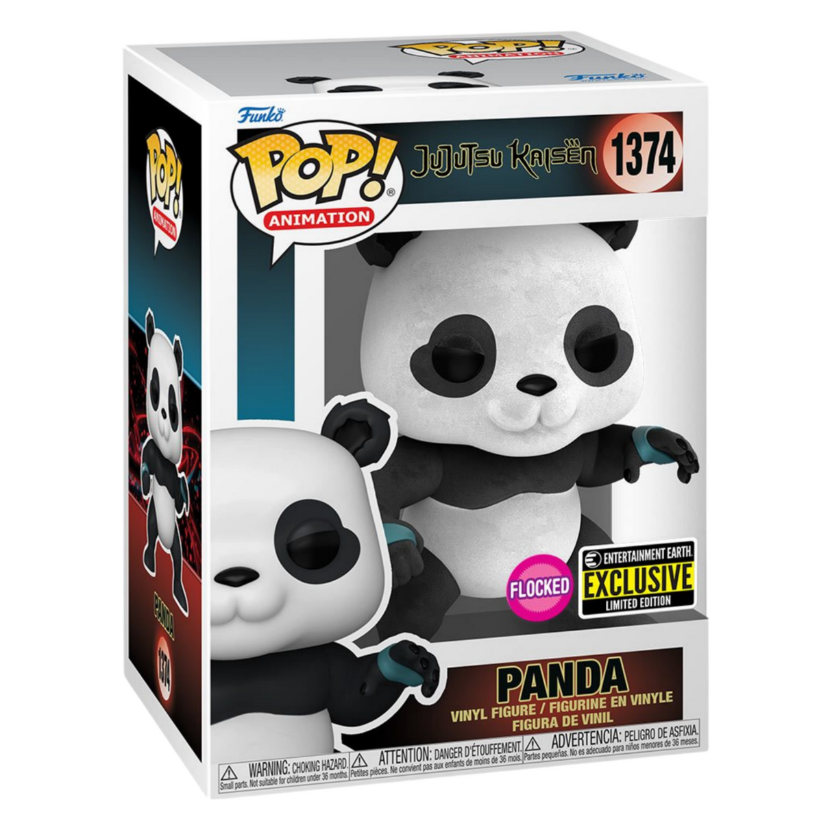 Jujutsu Kaisen: ¡Funko Pop en bandada de pandas! Figura de vinilo n.° 1374, exclusiva de Entertainment Earth