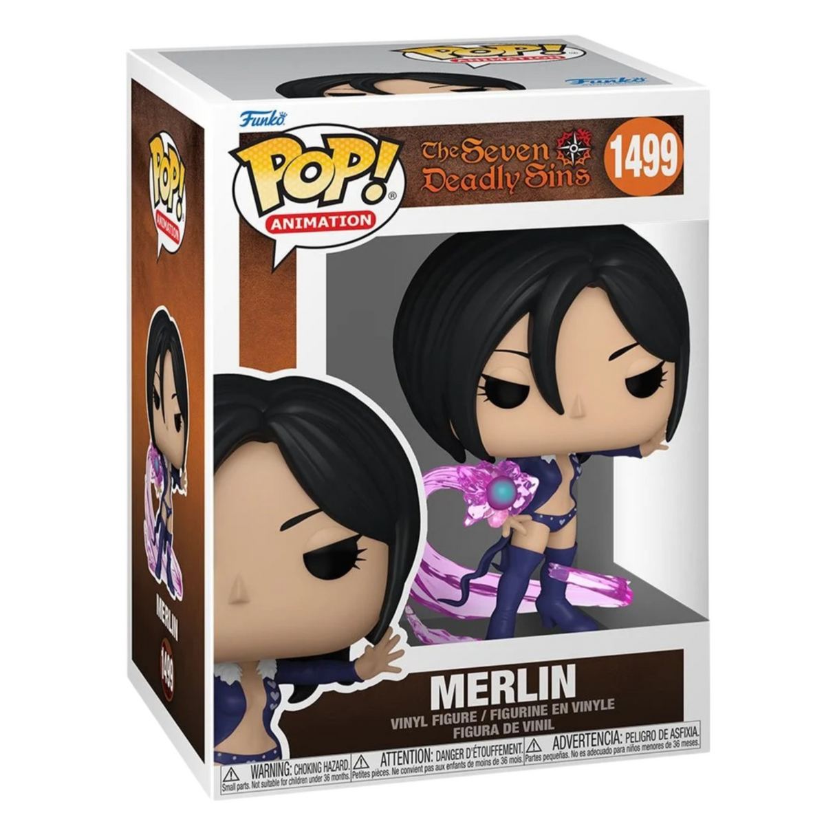 Siete pecados capitales: Merlín Funko Pop! Figura de vinilo de animación #1499