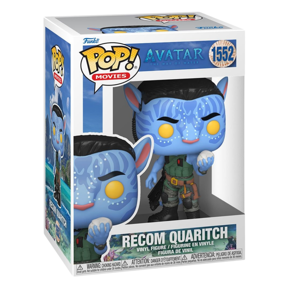 Avatar: The Way of Water: Recom Quaritch Funko Pop! Vinyl Figure #1552