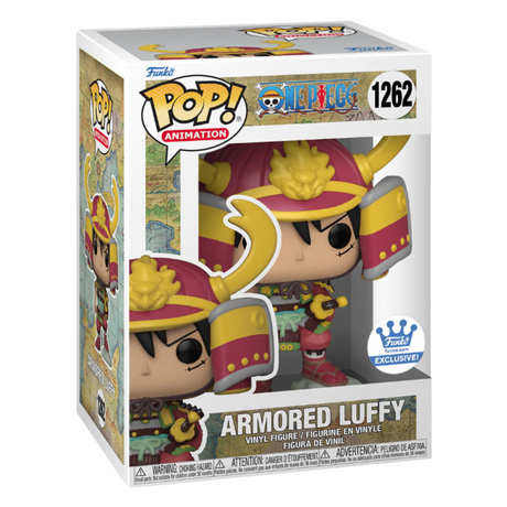 One Piece: Luffy acorazado Funko POP! Figura de vinilo n.° 1262, exclusiva de la tienda Funko