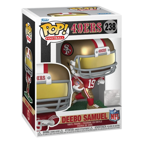 NFL 49ers Deebo Samuel Funko Pop! Vinyl Figure #238