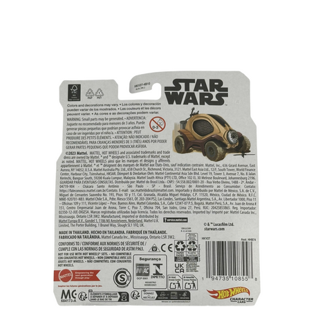 Hot Wheels Star Wars Zuckuss Character Car