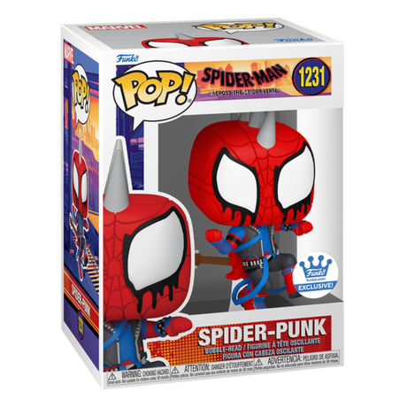 Spider-Man Across the Spider-Verse: Spider-Punk Funko POP! Vinyl Figure #1231, Funko Shop Exclusive