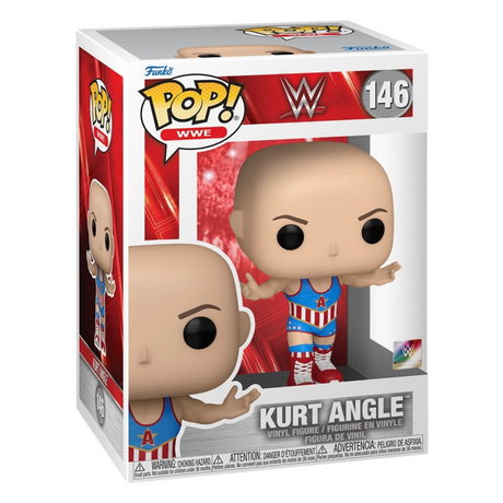 WWE: ¡Kurt Angle Funko Pop! Figura de vinilo WWE #146