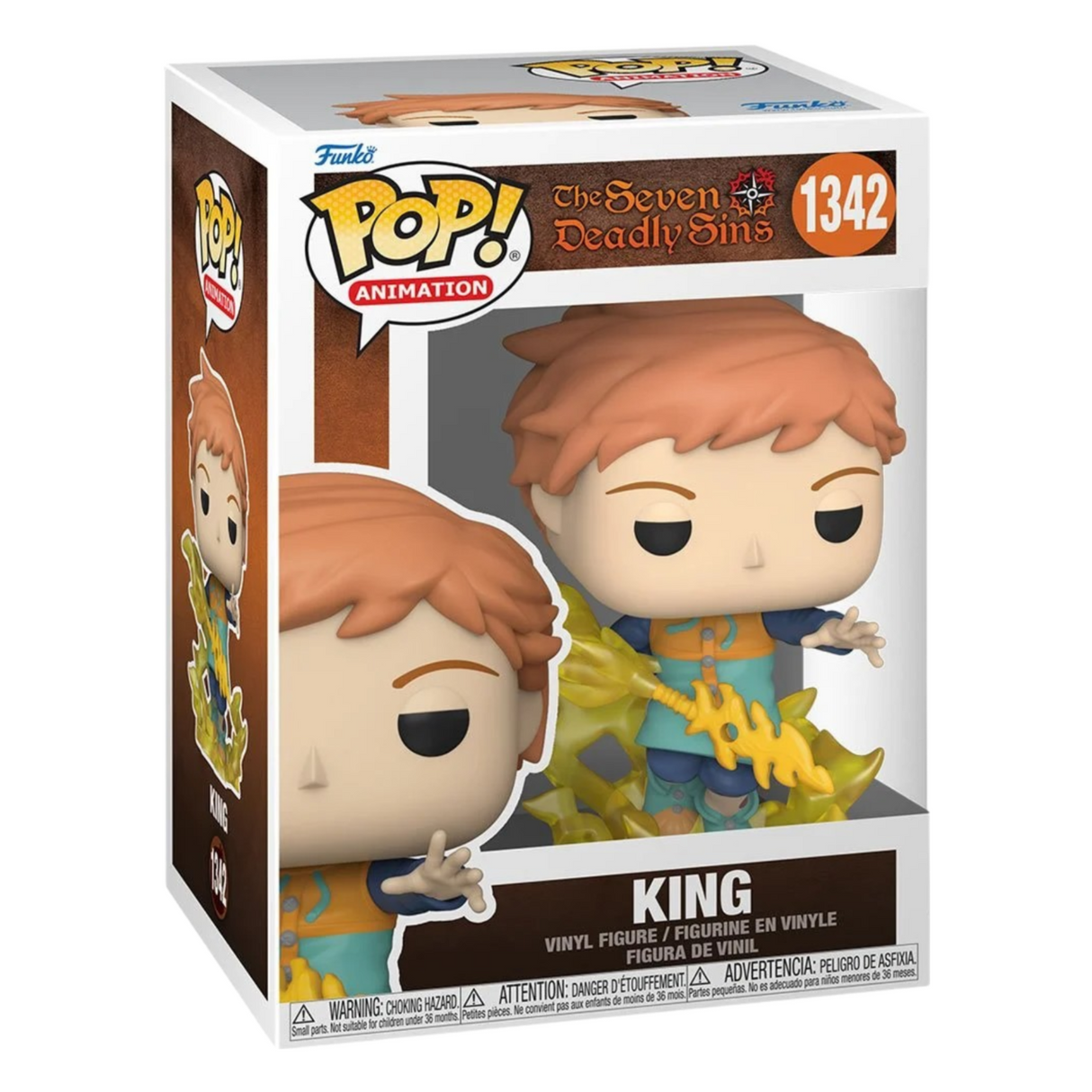 Seven Deadly Sins: King Funko Pop! Animation Vinyl Figure #1342