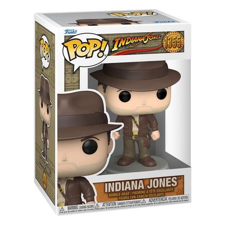 Indiana Jones: Indiana Jones con Chaqueta Funko Pop! Figura de vinilo n.° 1355