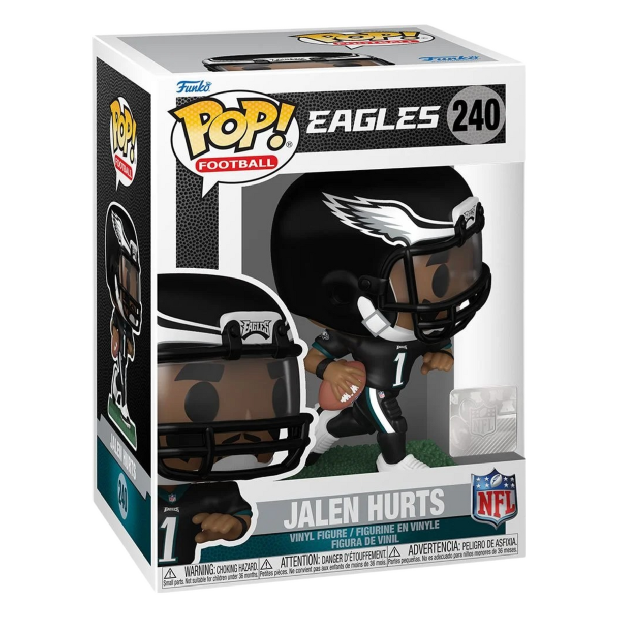 NFL: Philadelphia Eagles: ¡Jalen duele Funko Pop! Figura de vinilo de fútbol #240