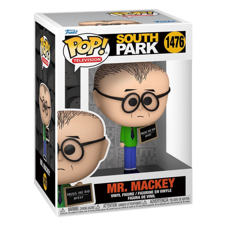 South Park: Sr. Mackey con cartel Funko Pop! Figura de vinilo n.° 1476