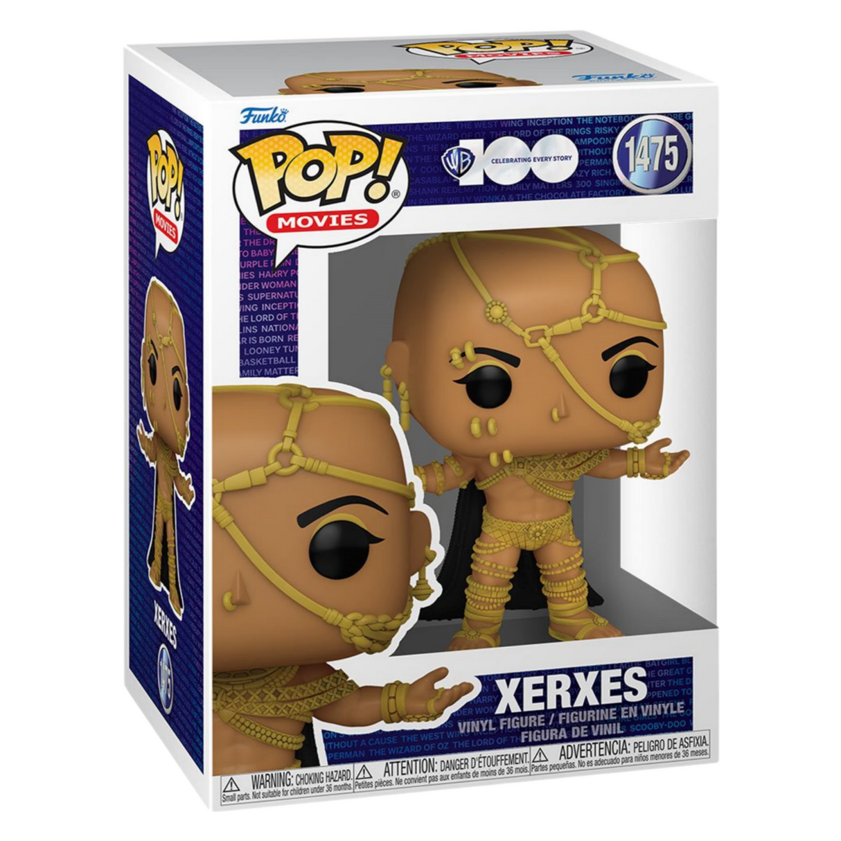 WB 100: 300: Xerxes Funko Pop! Vinyl Figure #1475