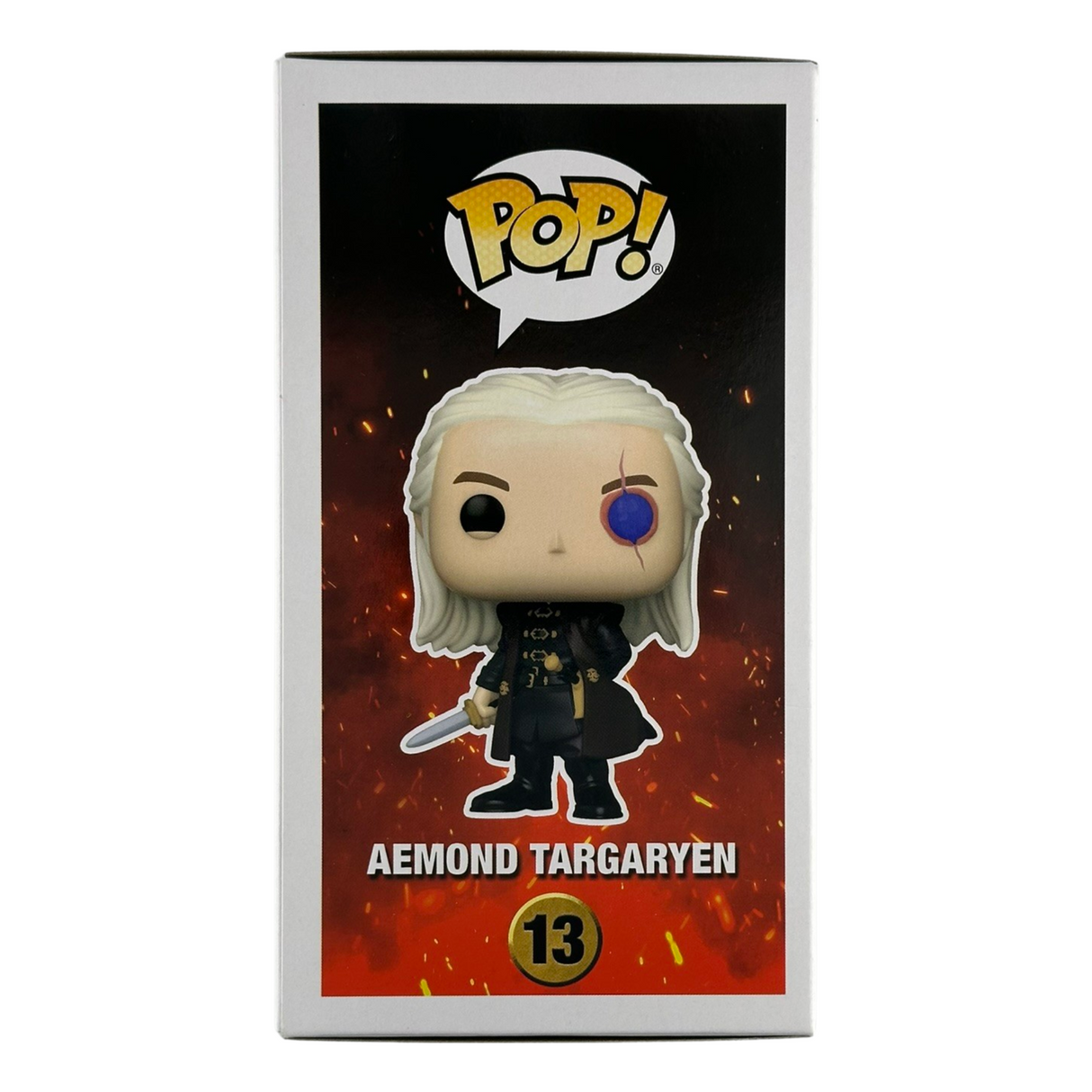 Game of Thrones: House of the Dragon: Day of the Dragon: Aemond Targaryen Funko Pop! Vinyl Figure #13, Glows-in-the-dark, Chase