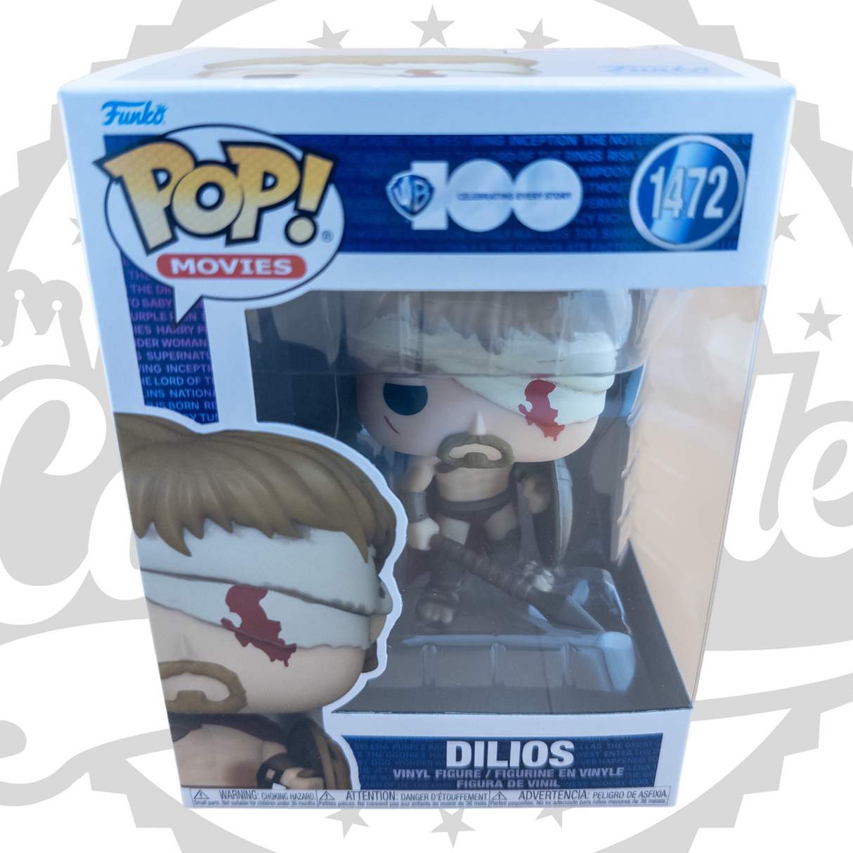 WB 100: 300: Dilios Funko Pop! Figura de vinilo n.° 1472