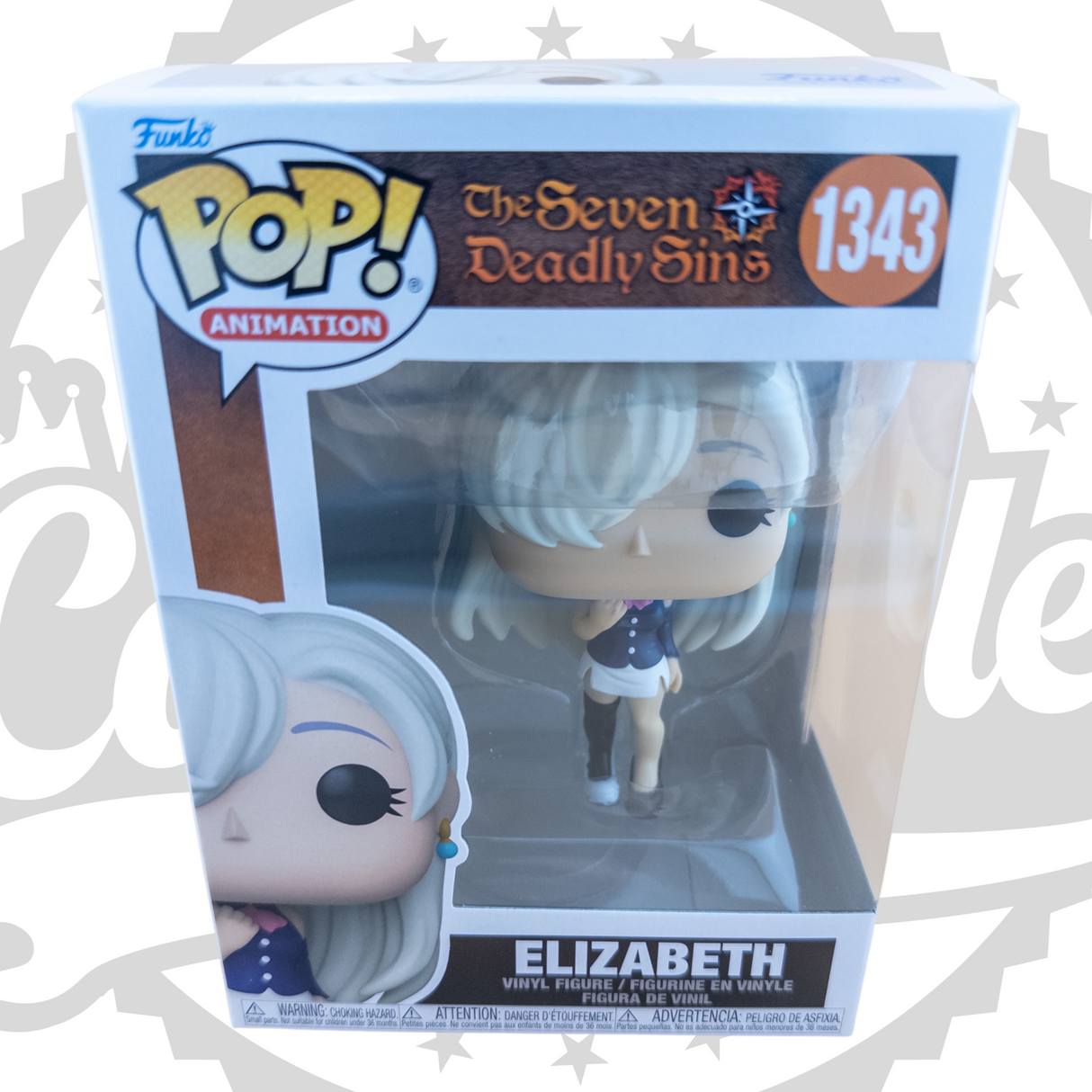 Siete pecados capitales: Elizabeth Funko Pop! Figura de vinilo de animación #1343