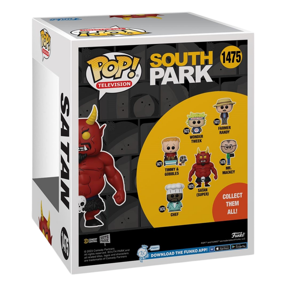 South Park: Satán Super Funko Pop! Figura de vinilo n.° 1475