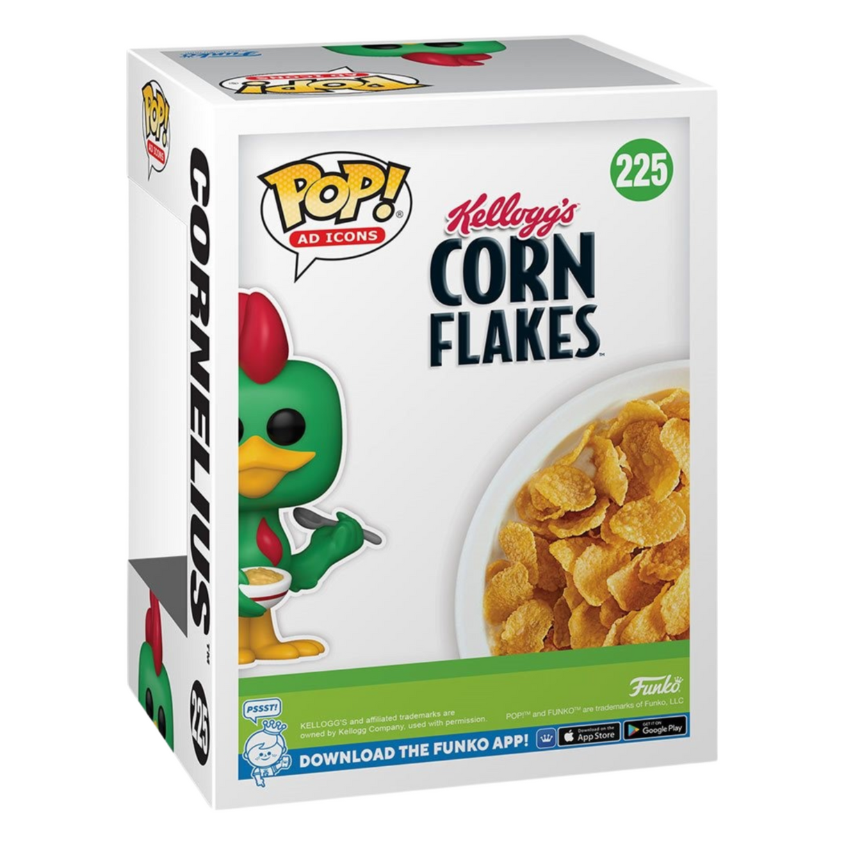 Kellogg's: Corn Flakes Cornelius Funko Pop! Ad Icons Vinyl Figure #225