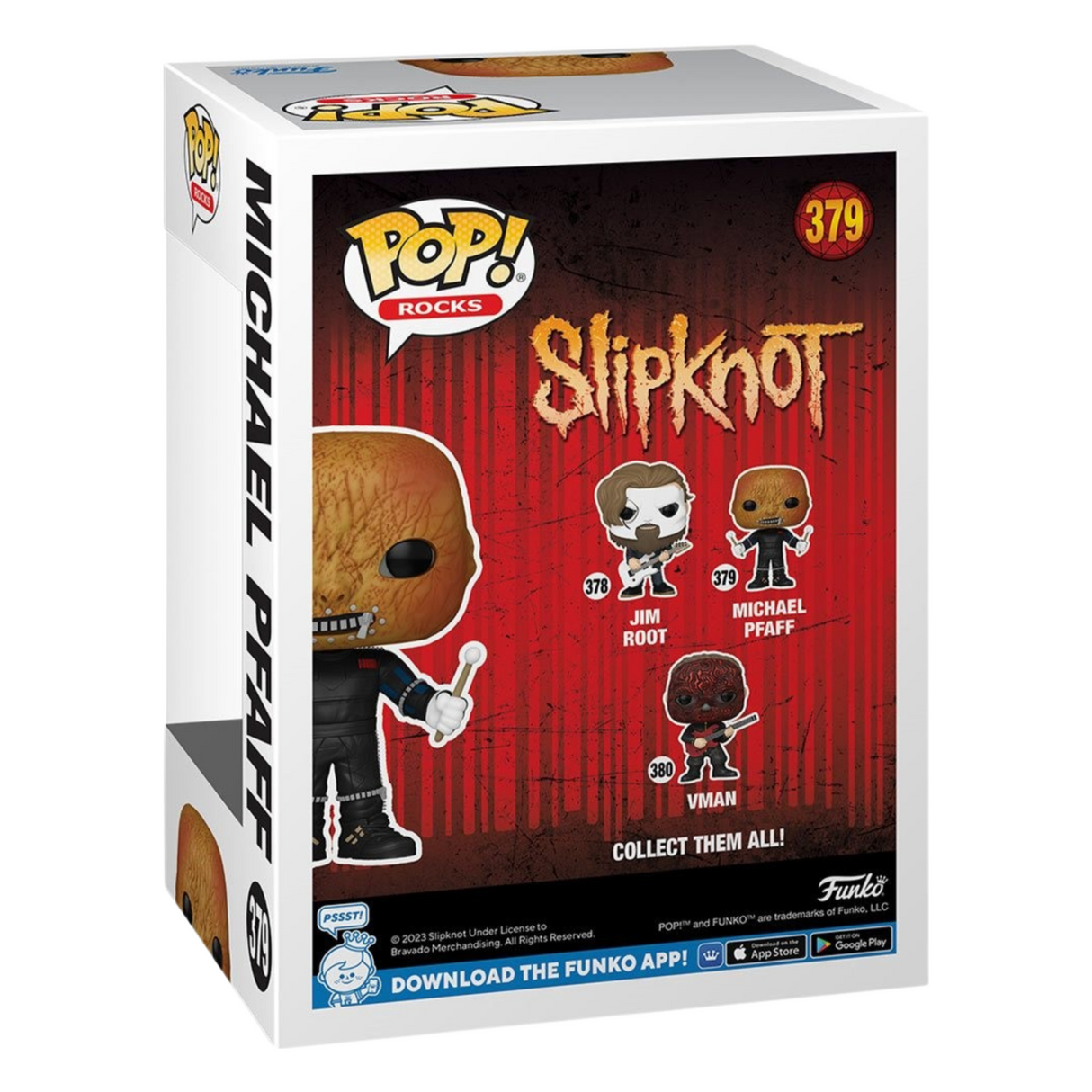 Slipknot: Michael Pfaff Funko Pop! Figura de vinilo #379