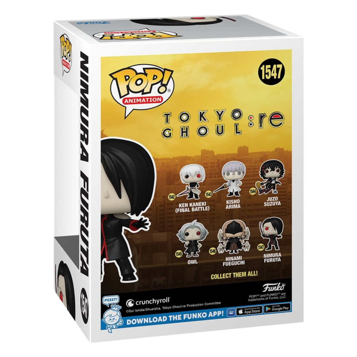 Tokyo Ghoul:re: Nimura Furuta Funko Pop! Animation Vinyl Figure #1547