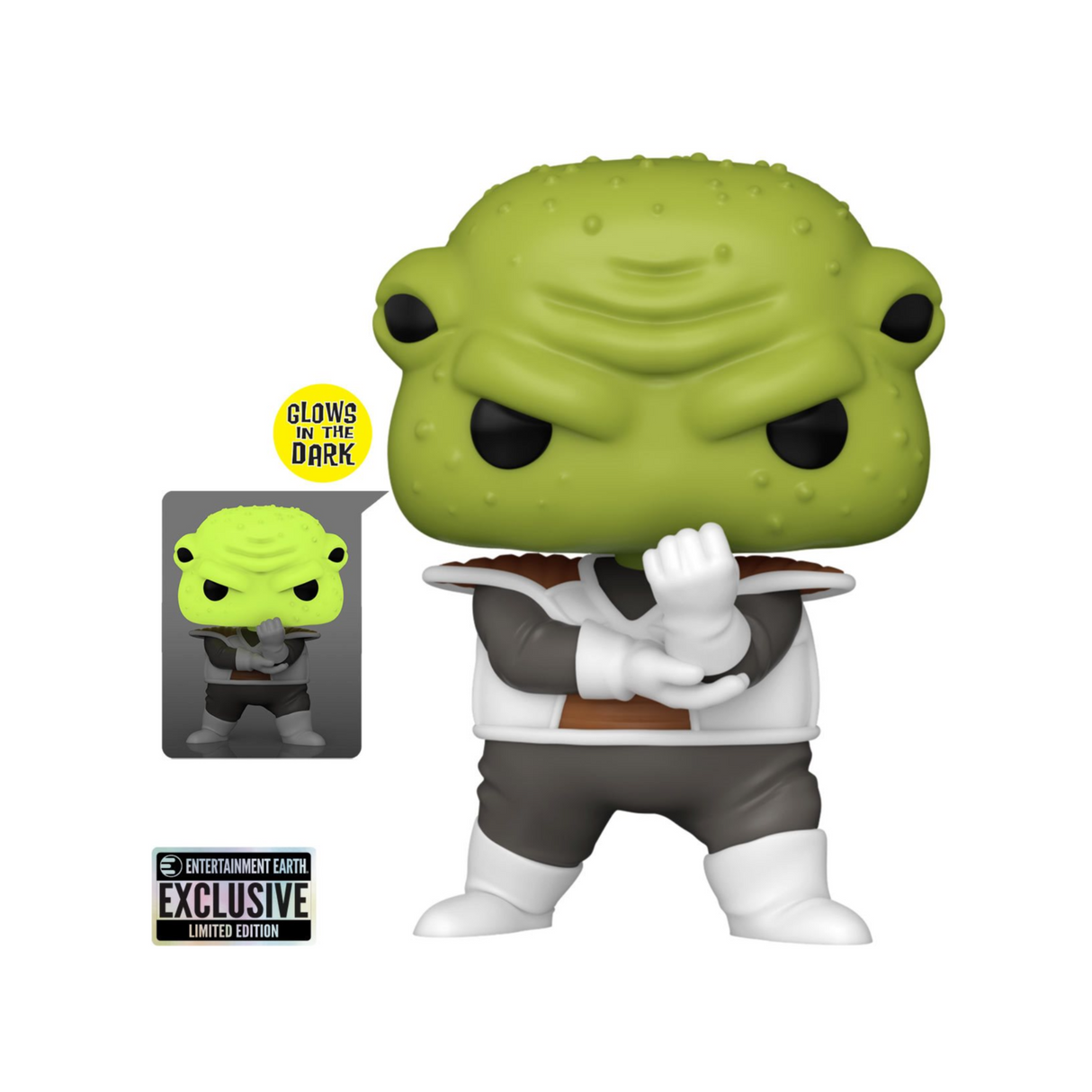 Dragon Ball Z: Guldo Funko Pop! Vinyl Figure #1491, Glows-in-the-dark, Entertainment Earth Exclusive