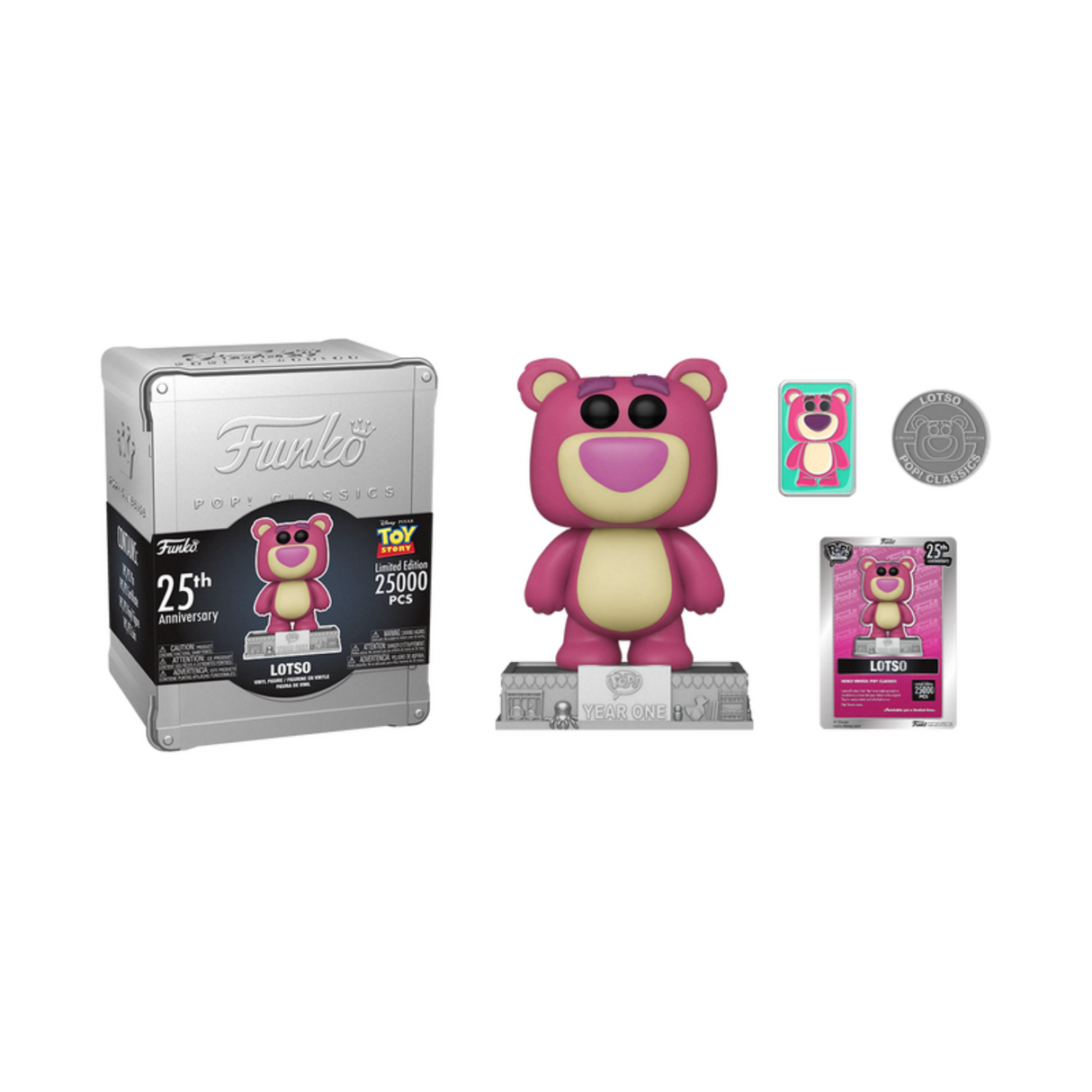 Toy Story: Lotso 25th Anniversary Funko POP! Classics Vinyl Figure #13C, Funko Shop 2023 Wondorus Exclusive