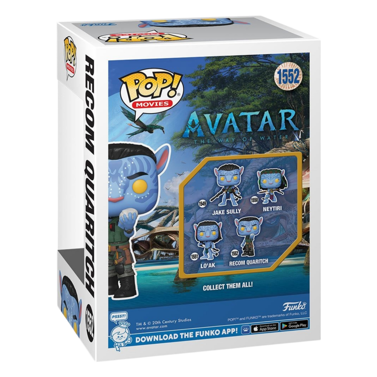 Avatar: The Way of Water: Recom Quaritch Funko Pop! Vinyl Figure #1552