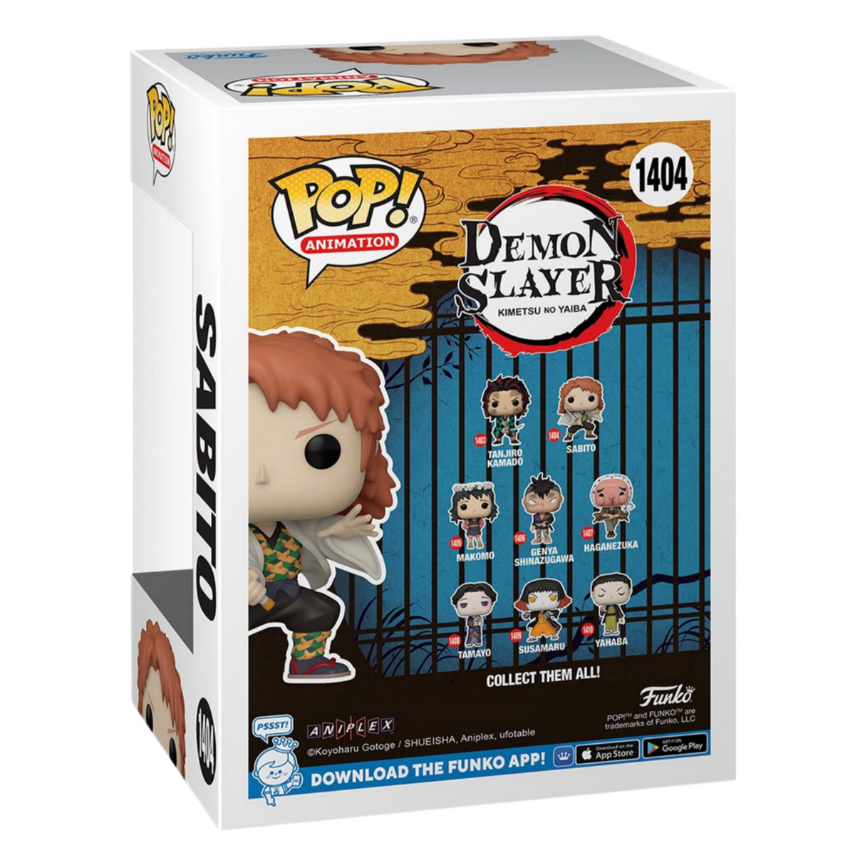 Demon Slayer: Sabito Funko Pop! Animation Vinyl Figure #1404