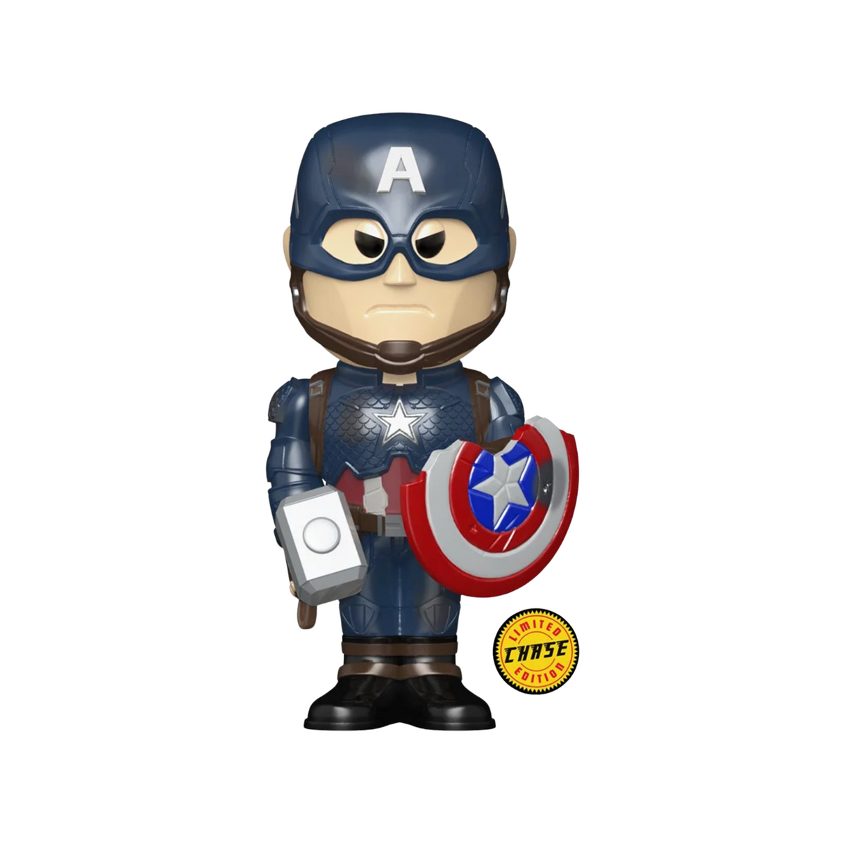 Avengers Endgame: Captain America Vinyl Soda Figure, Chance of Chase, Entertainment Earth Exclusive