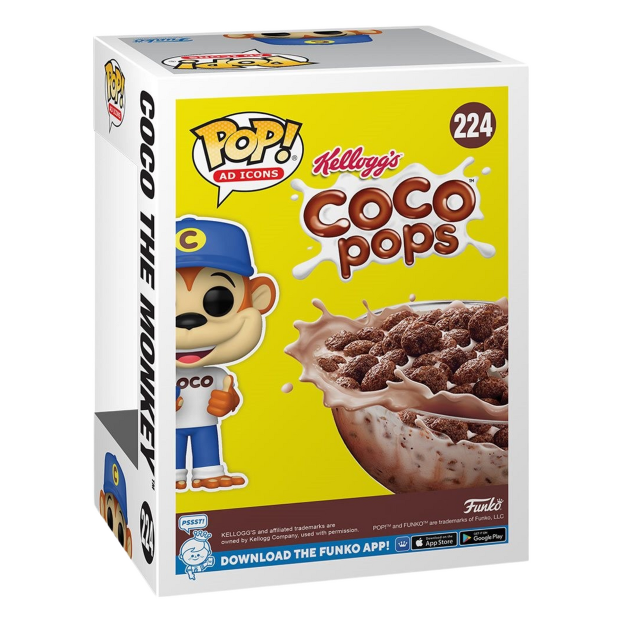 Kellogg's: ¡Coco el Mono Funko Pop! Figura de vinilo de iconos publicitarios n.° 224