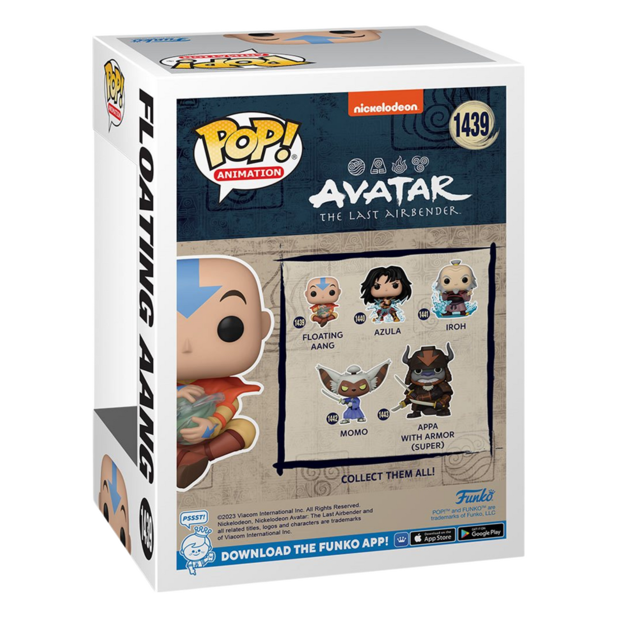 Avatar: The Last Airbender: Floating Aang Funko Pop! Animation Vinyl Figure #1439