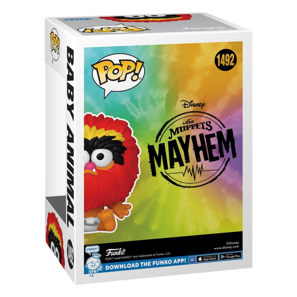 Los Muppets: Caos: ¡Funko Pop de animal bebé! Figura de vinilo n.° 1492