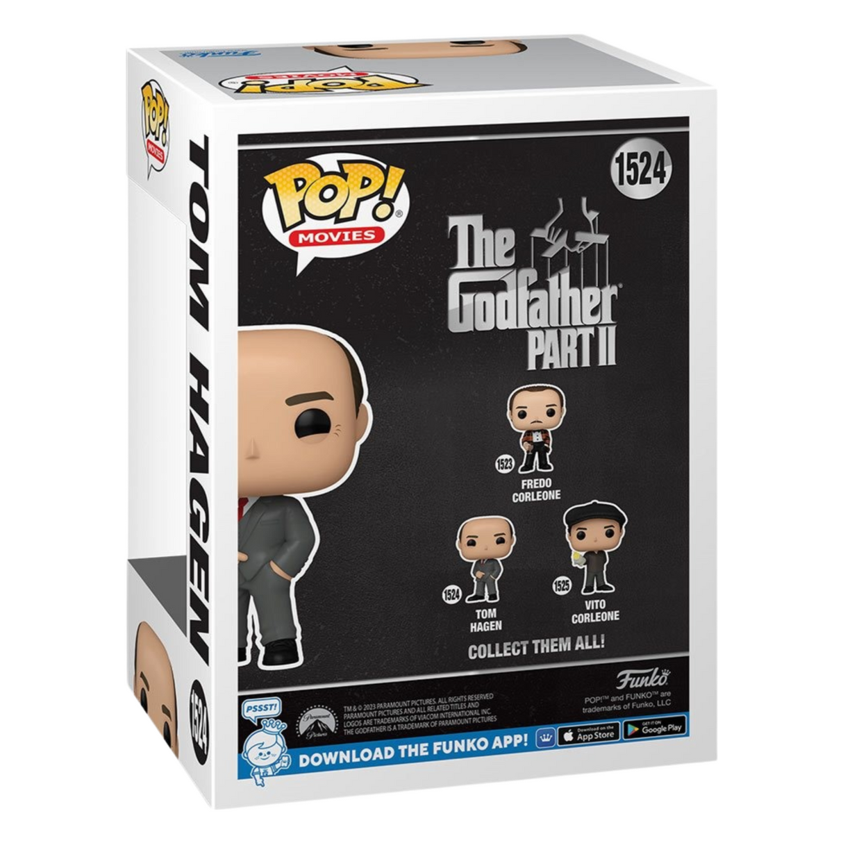 The Godfather Part II: Tom Hagen Funko Pop! Movies Vinyl Figure #1524