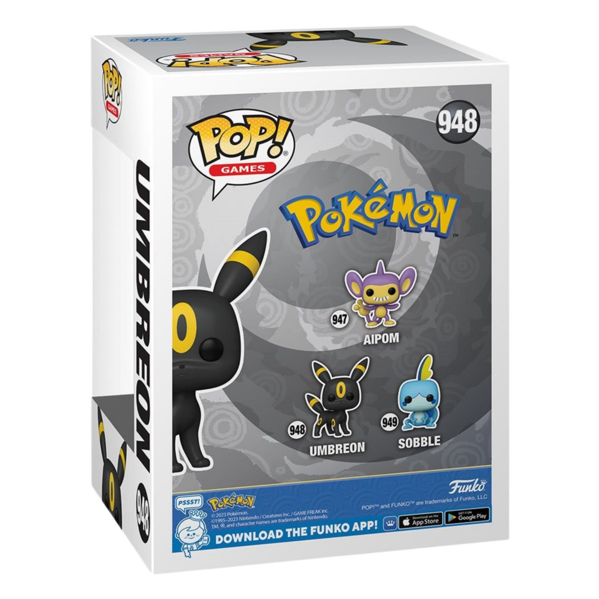 Pokémon: Umbreon Funko Pop! Figura de vinilo de juegos #948