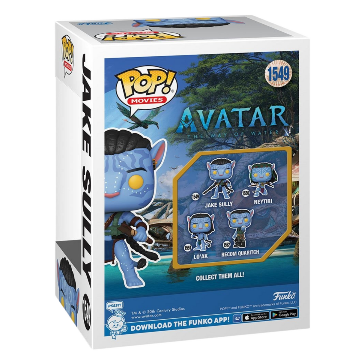 Avatar: The Way of Water: Jake Sully (Battle) Funko Pop! Vinyl Figure #1549