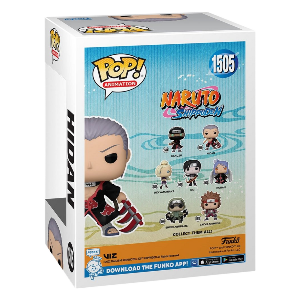 Naruto Shippuden: Hidan Funko Pop! Figura de vinilo n.º 1505, común