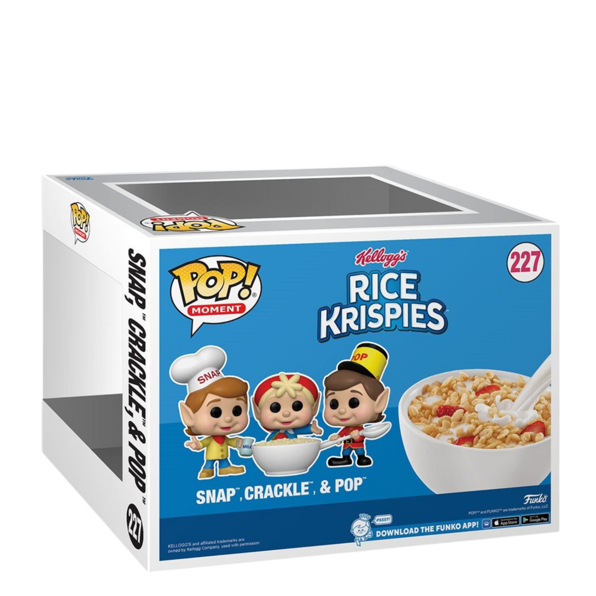 Kellogg's: Rice Krispies: Snap, Crackle, and Pop Funko Pop! Moment Vinyl Figure #227