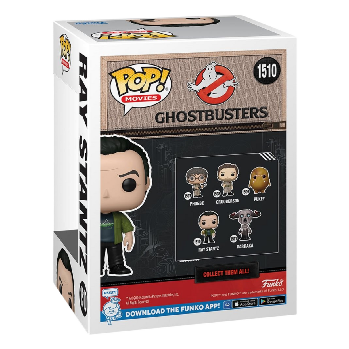 Ghostbusters: Frozen Empire: Ray Stantz Funko Pop! Vinyl Figure #1510, Glows-in-the-Dark