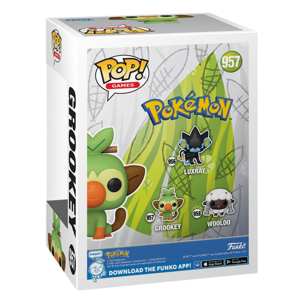 Pokémon: Grookey Funko Pop! Vinyl Figure #957