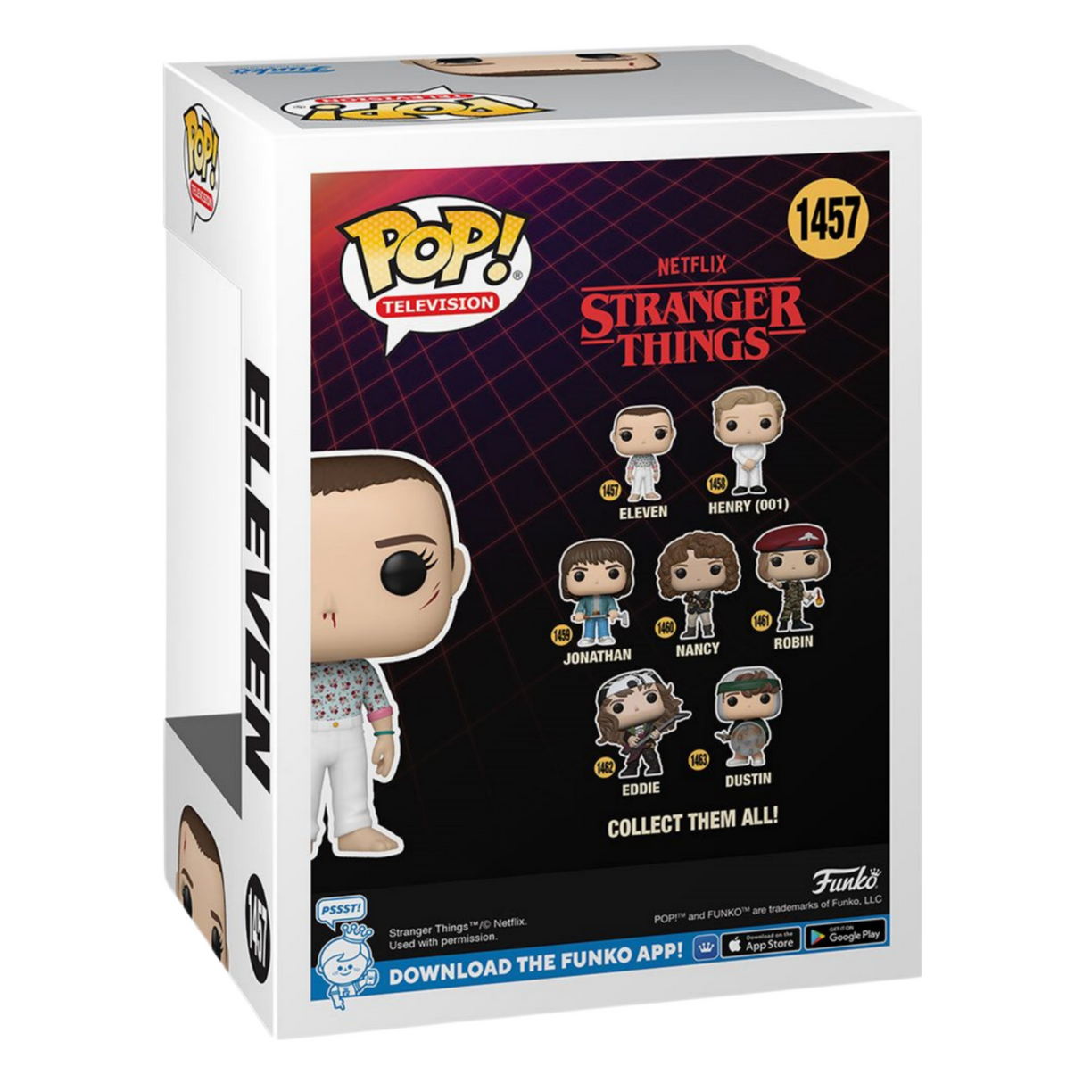 Stranger Things Temporada 4: Final Once Funko Pop! Figura de vinilo n.° 1457, Chase