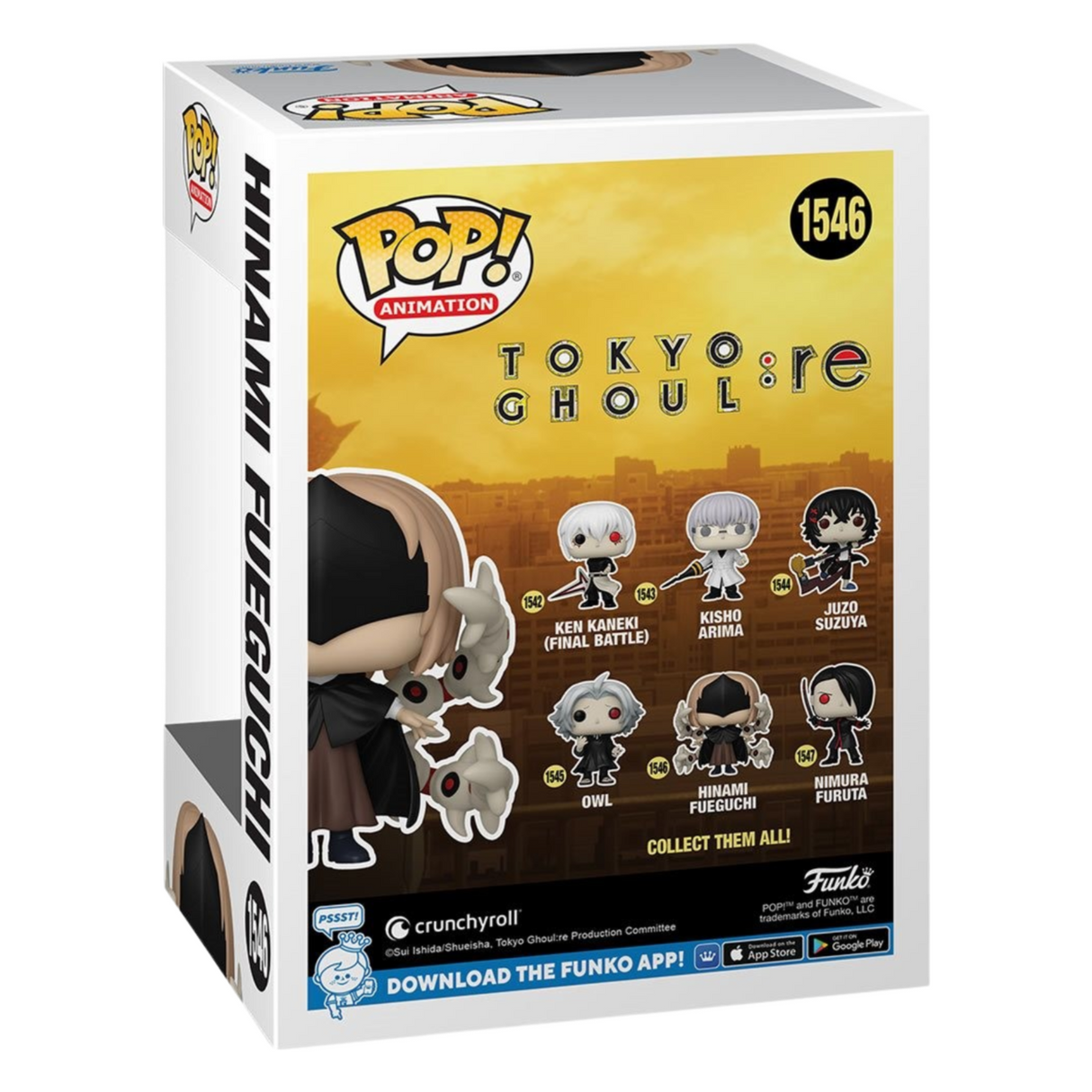 Tokyo Ghoul:re: Hinami Fueguchi Funko Pop! Animation Vinyl Figure #1546