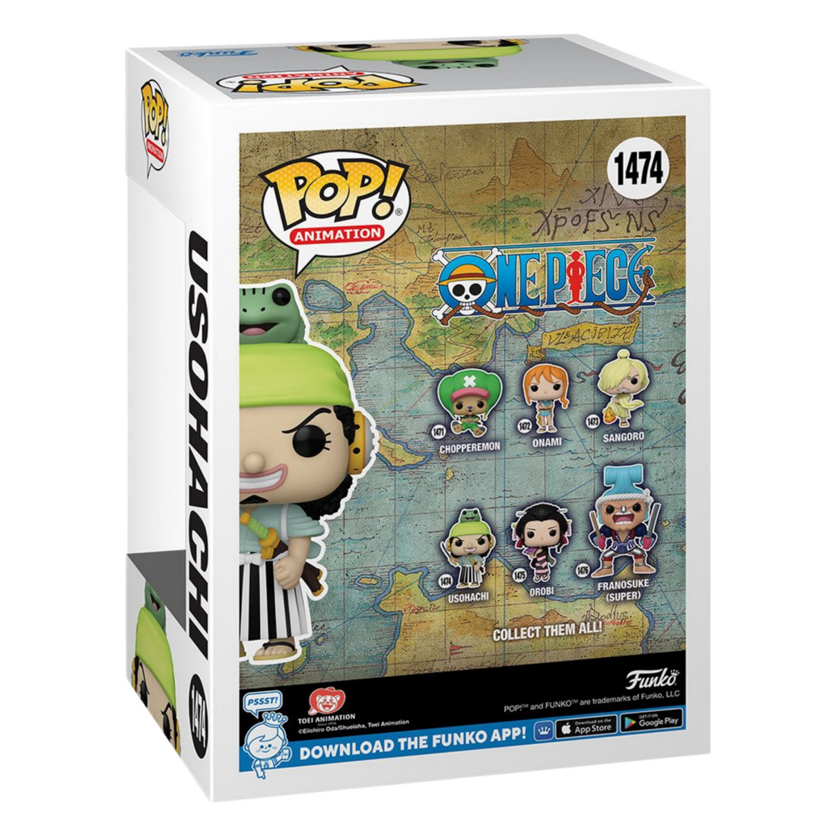 One Piece (Wano): Usohachi Funko Pop! Animation Vinyl Figure #1474