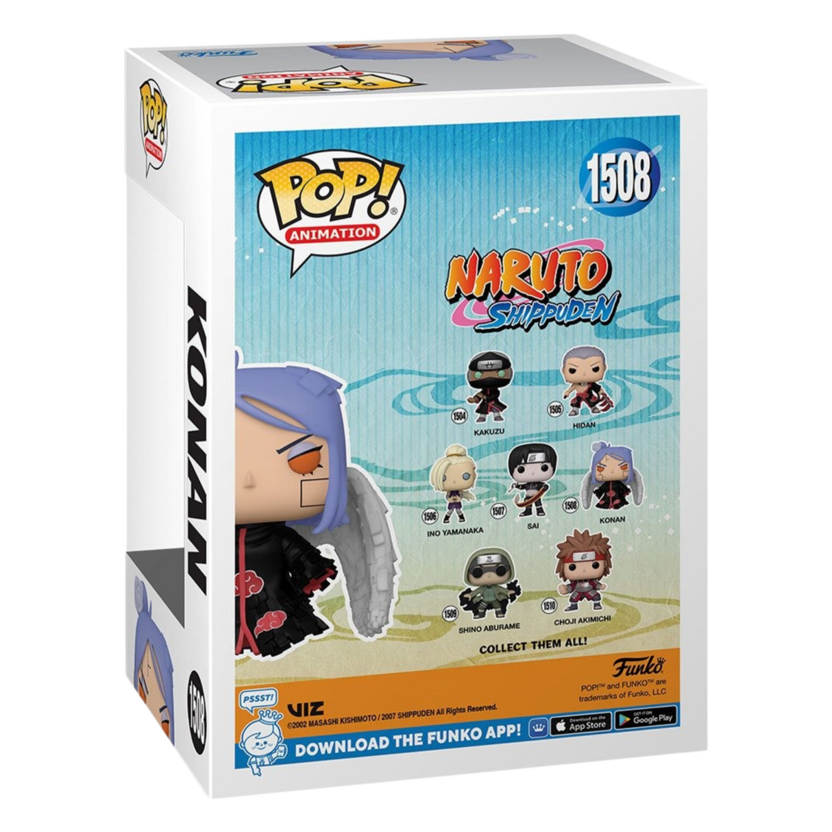 Naruto Shippuden: Konan Funko Pop! Figura de vinilo n.° 1508